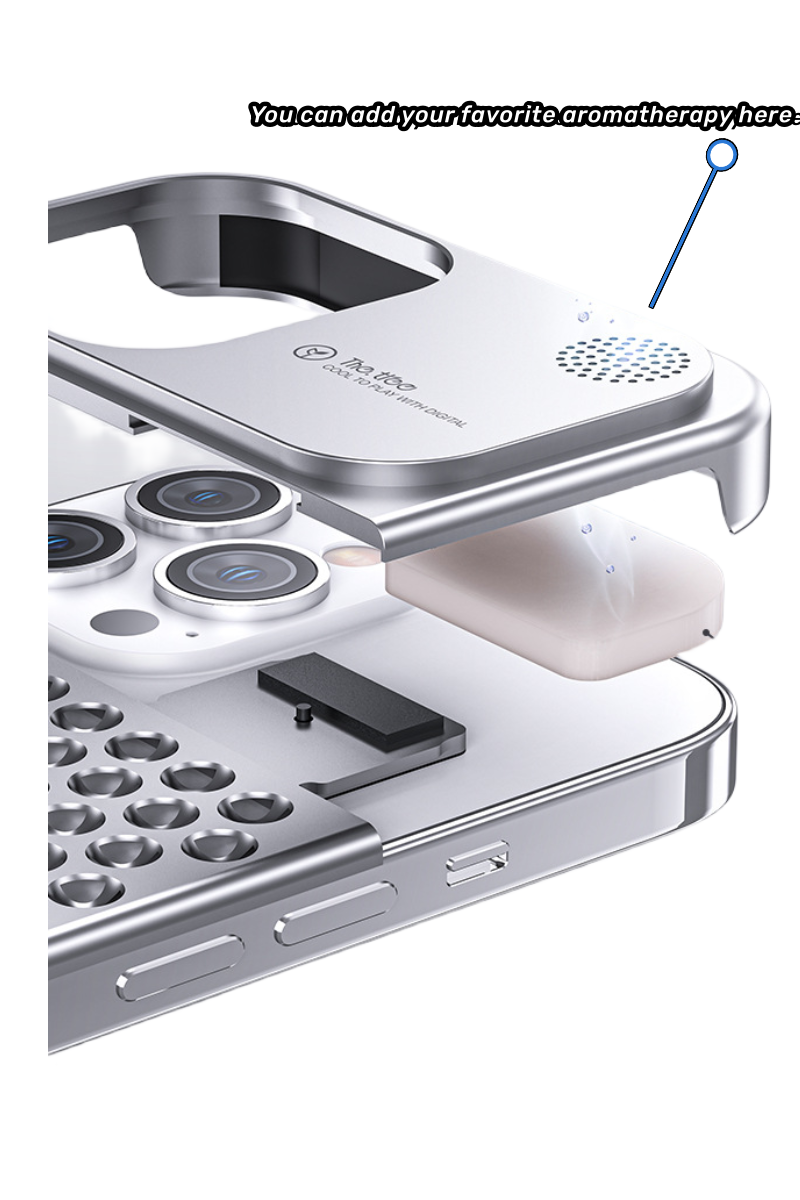 Yapears Aluminum Alloy Fragrance iPhone 15 pro max iPhone 14 Case