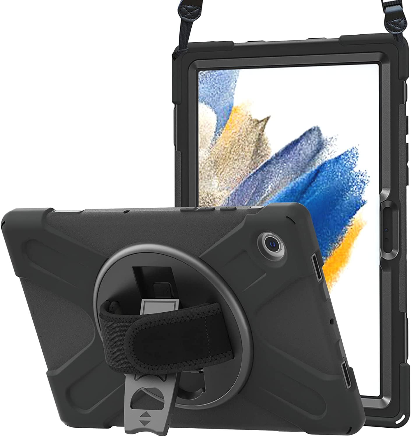 Galaxy Tab A8 10.5 2022 X200/X205/X207 Rugged Heavy Duty Case | Yapears