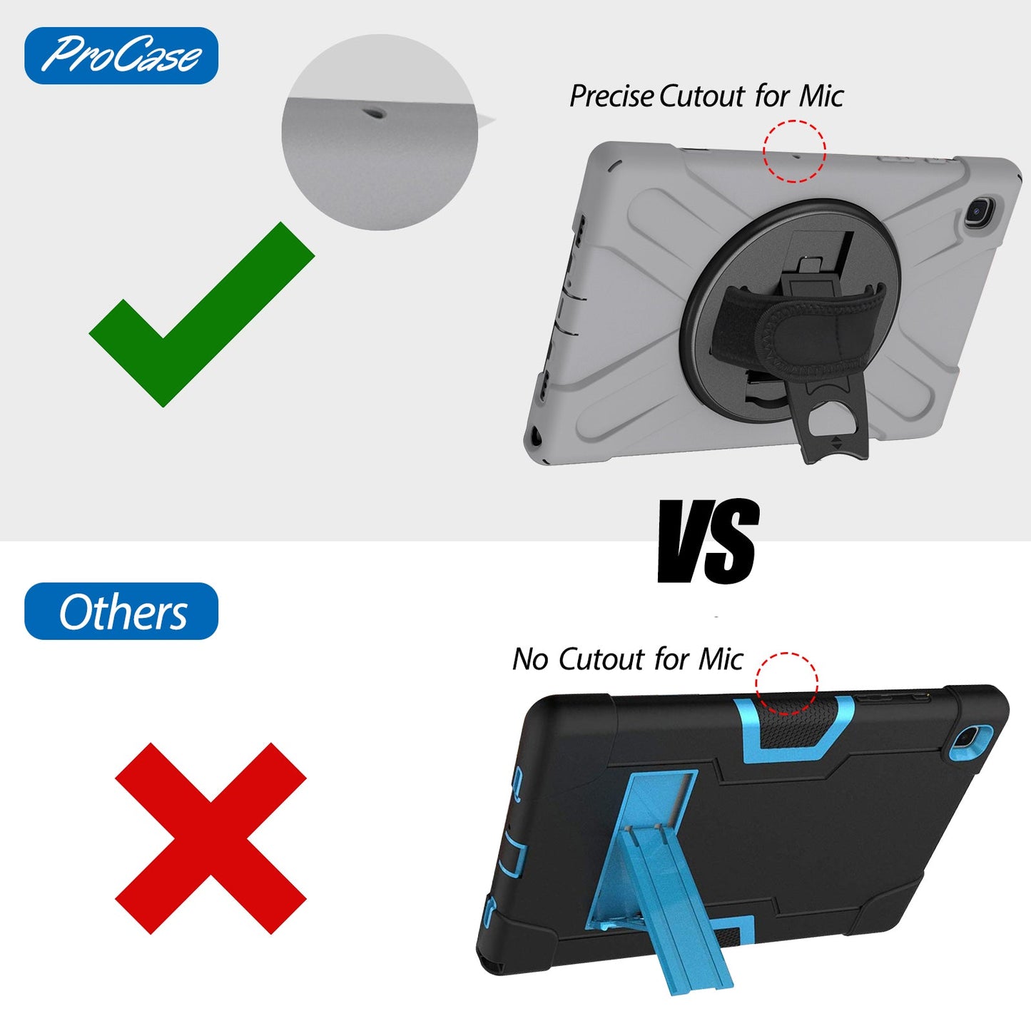 Galaxy Tab A7 10.4 2020 T500/ T503/ T505/ T507 Heavy Duty Case | Yapears