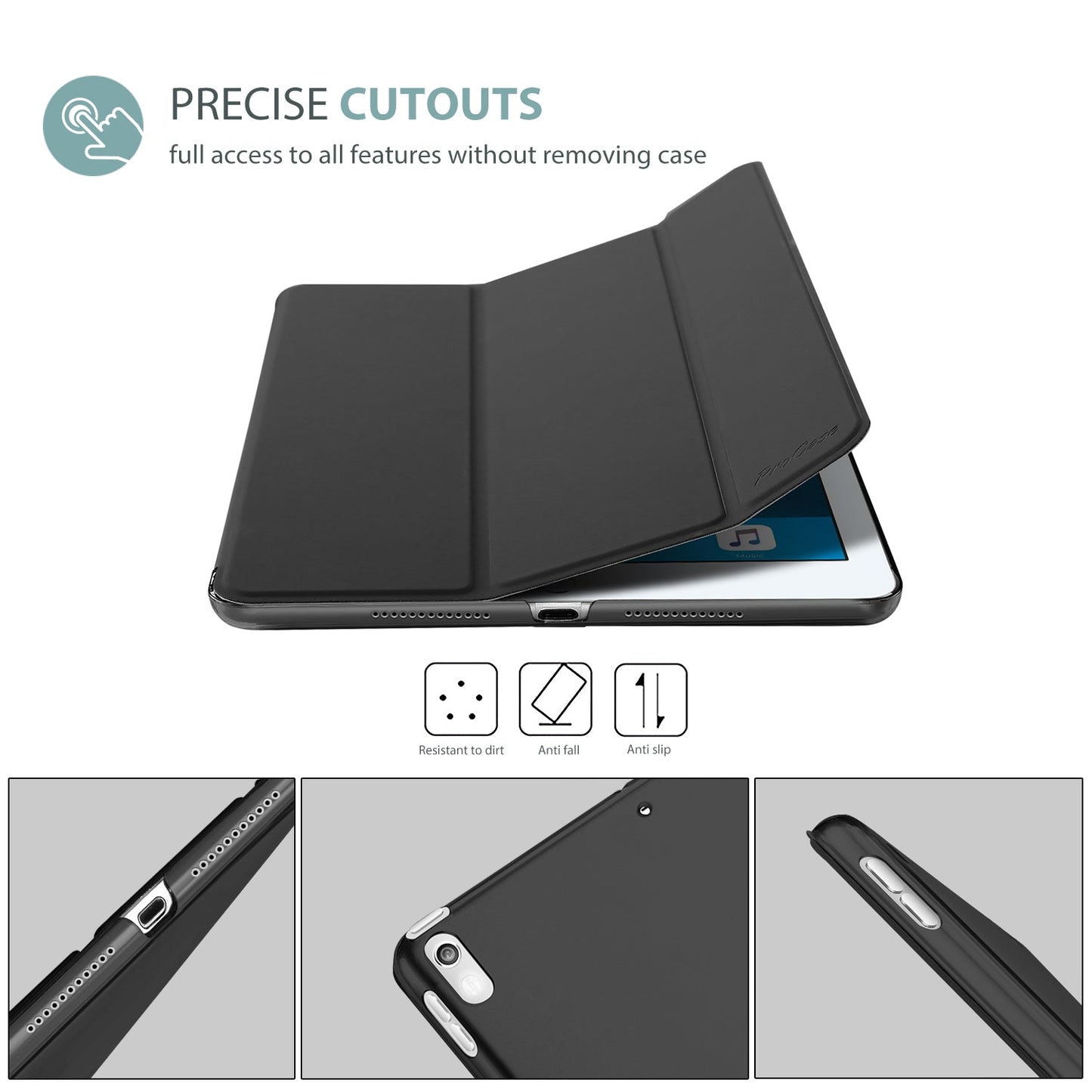 iPad Air 3rd Gen 10.5" 2019 / iPad Pro 10.5" 2017 Slim Stand Case | Yapears