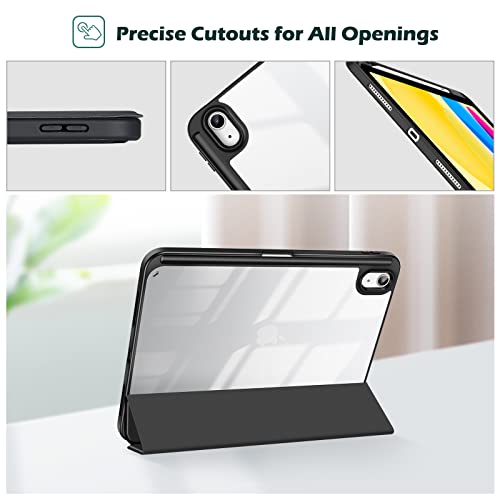 iPad 10th Gen 10.9" 2022 Slim Stand Folio Case with Pencil Holder | Yapears