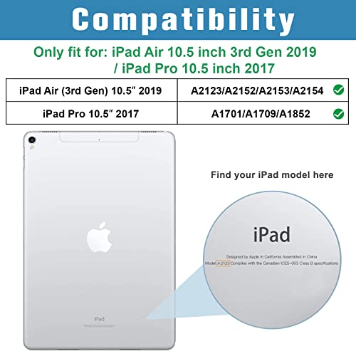 iPad Air 3rd Gen 10.5" 2019 / iPad Pro 10.5" 2017 Slim Stand Case | Yapears