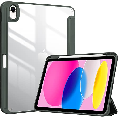 iPad 10th Gen 10.9" 2022 Slim Stand Folio Case with Pencil Holder | Yapears