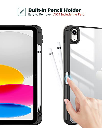 iPad 10th Gen 10.9" 2022 Slim Folio Protective Case with Pencil Holder | Yapears