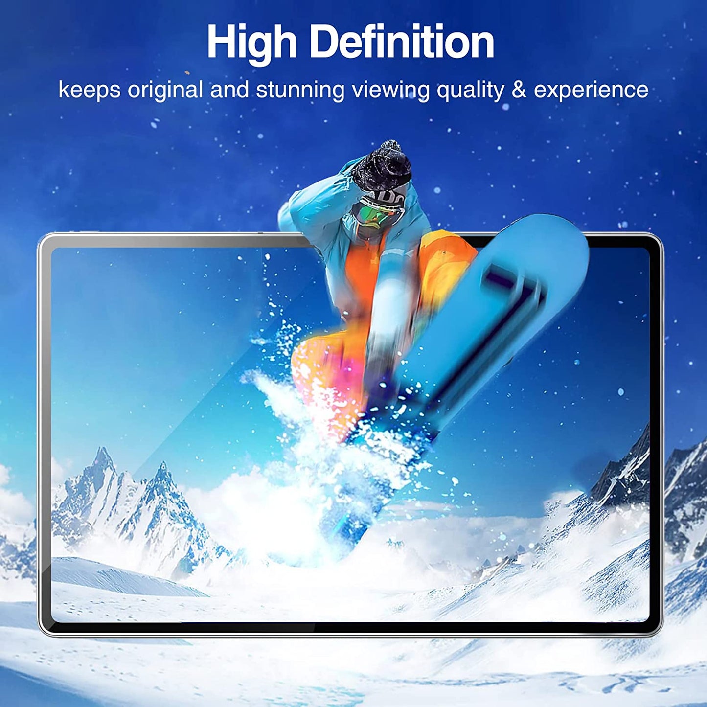 (2 Pack) Lenovo Tab P12 Pro 12.6"2021 Tempered Glass Screen Protector | Yapears