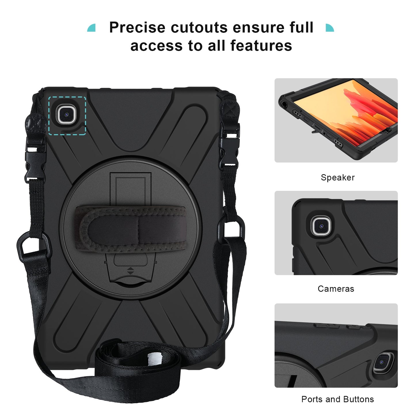 Galaxy Tab A7 10.4 2020 T500/ T503/ T505/ T507 Heavy Duty Case | Yapears