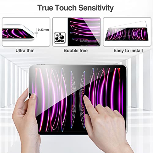 iPad Pro 12.9" 3rd Gen 2018/ 4th Gen 2020/ 5th Gen 2021/ 6th Gen 2022 Tempered Glass Screen Protector | Yapears