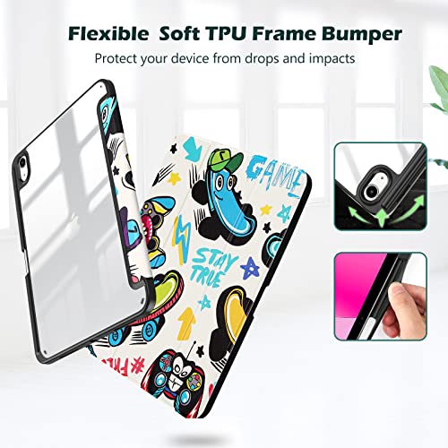 iPad 10th Gen 10.9" 2022 Slim Folio Protective Case with Pencil Holder | Yapears