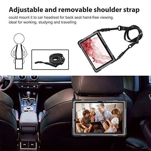 Galaxy Tab S7 2020 / S8 2022 11 Rugged Heavy Duty Case with S Pen Holder | Yapears