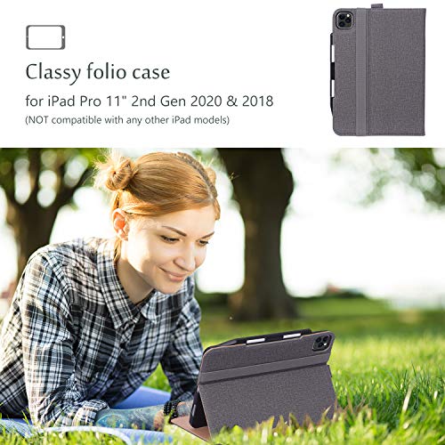 iPad Pro 11" 1st Gen 2018 / 2nd Gen 2020 PU Leather Folio Case | Yapears