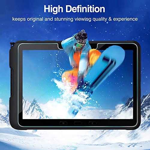 (2 Pack) Galaxy Tab Active4 Pro 10.1??2022/ Tab Active Pro 10.1??2019 Tempered Glass Screen Protector | Yapears