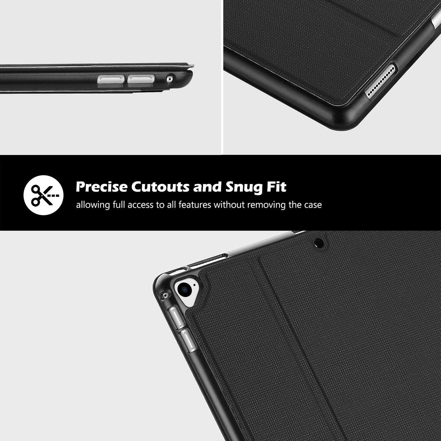 iPad Pro 12.9" 1st Gen 2015 / 2nd Gen 2017 Protective Folio Case | Yapears
