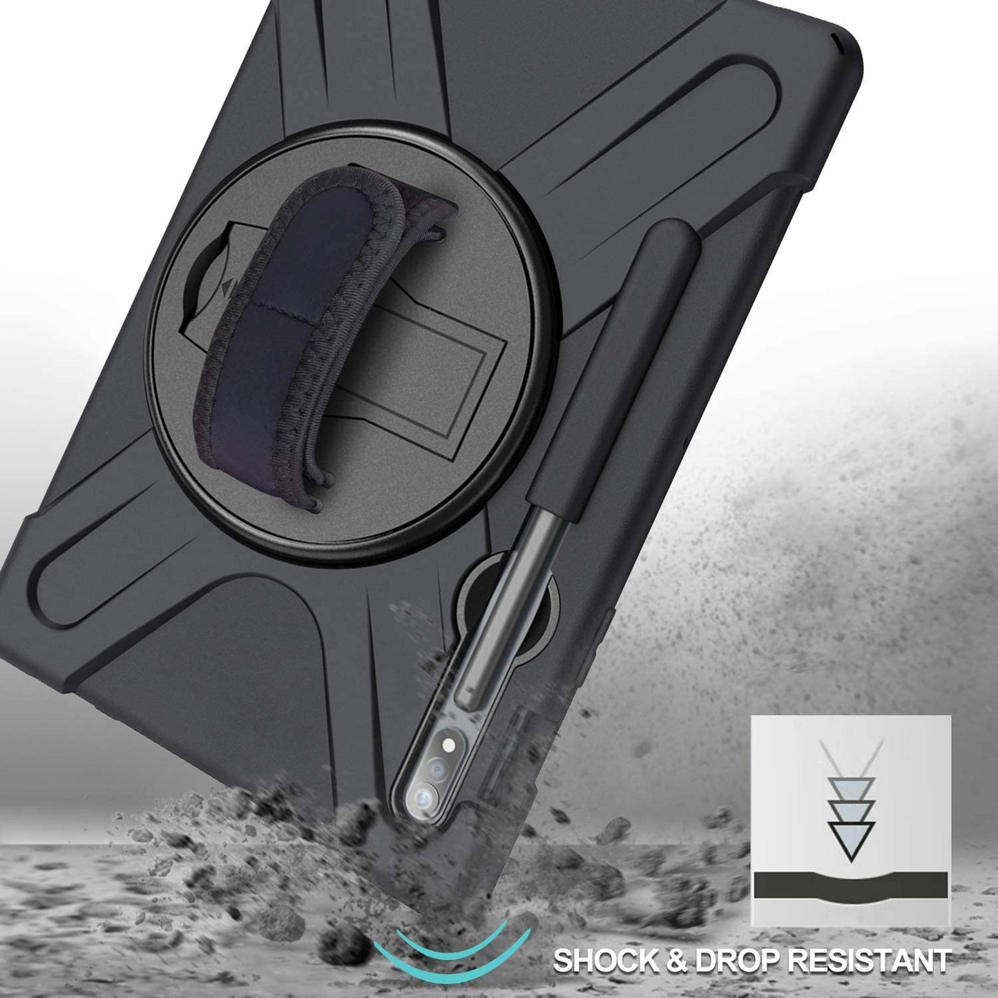 Galaxy Tab S7 2020 / S8 2022 11 Rugged Heavy Duty Case with S Pen Holder | Yapears