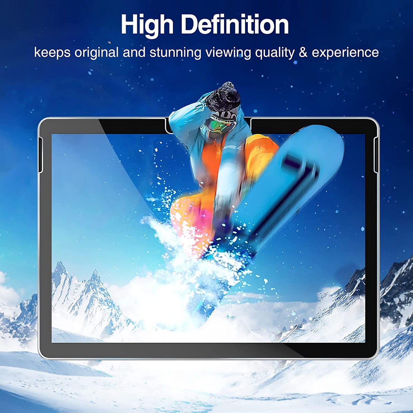 (2 Pack) Microsoft Surface Go 2018 / Surface Go 2 2020 / Surface Go 3 2021 10.5" Tempered Glass Screen Protector | Yapears