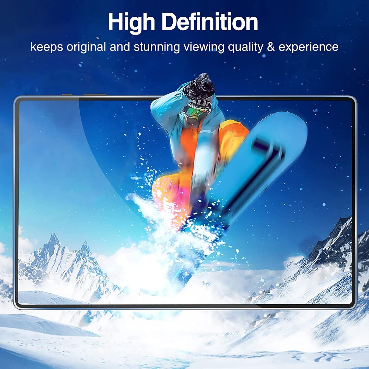 (2 Pack) Galaxy Tab S8 Ultra 14.6" 2022 Tempered Glass Screen Protector | Yapears