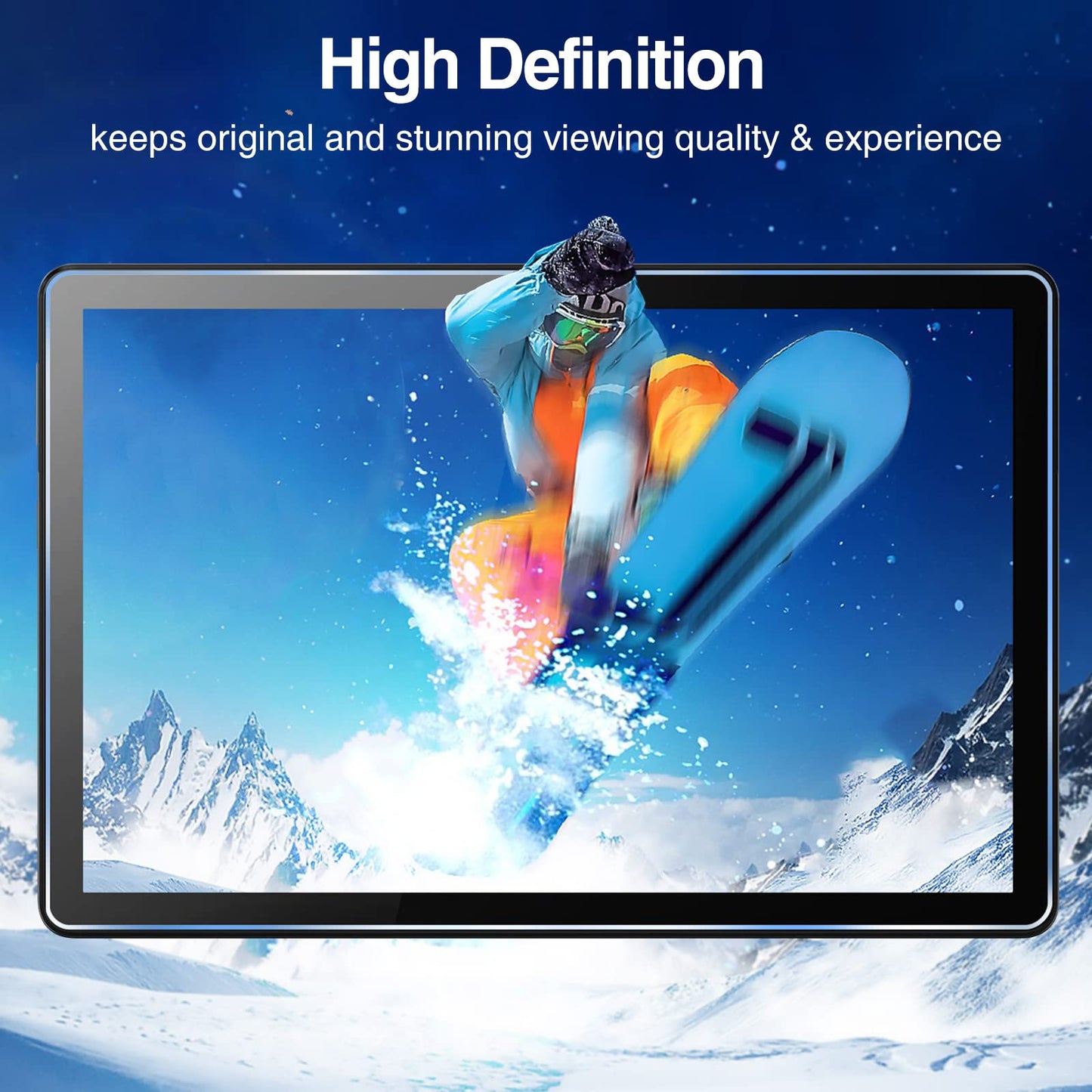 (2 Pack) Lenovo Tab M10 10.1" 3rd Gen 2022 Tempered Glass Screen Protector | Yapears