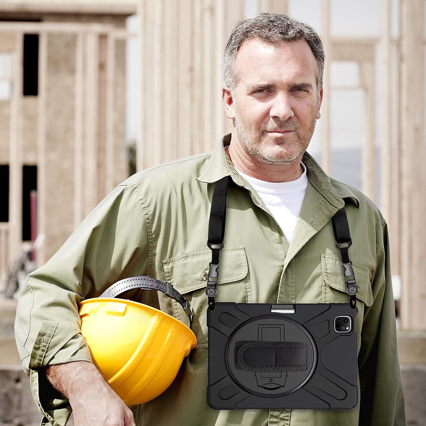 iPad Pro 12.9" 3rd Gen 2018/ 4th Gen 2020/ 5th Gen 2021/ 6th Gen 2022 Rugged Heavy Duty case | Yapears