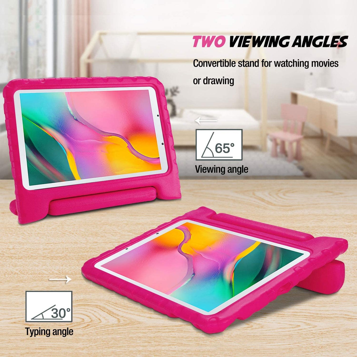 Galaxy Tab A 8.0 2019 T290/ T295 (No S Pen version) Kids Case | Yapears