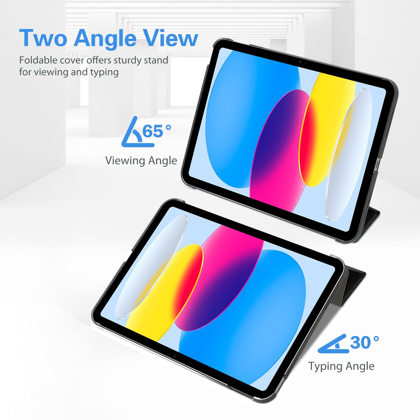 iPad 10th Gen 10.9" 2022 Slim Stand Protective Case | Yapears