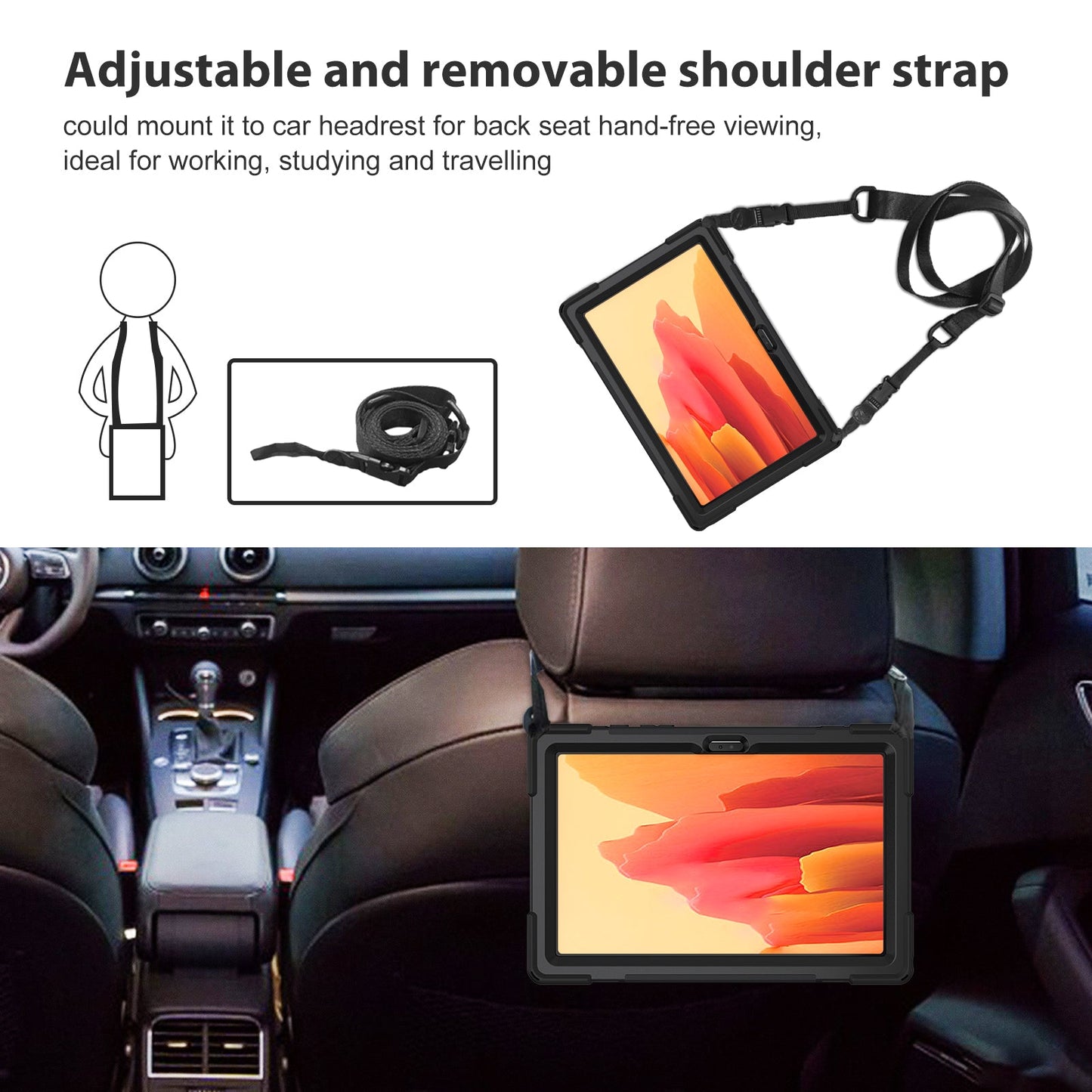 Galaxy Tab A7 10.4 2020 T500/ T503/ T505/ T507 Heavy Duty Case | Yapears