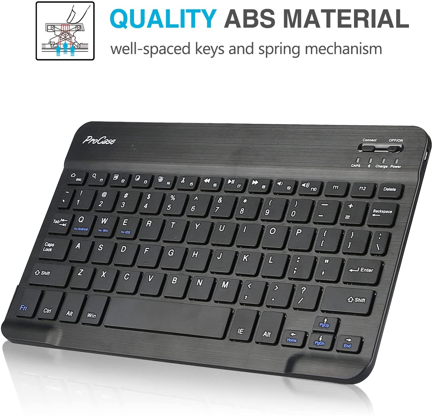 Galaxy Tab A8 10.5 2022 X200/ X205/ X207 Lightweight Case with Detachable Wireless Keyboard| Yapears