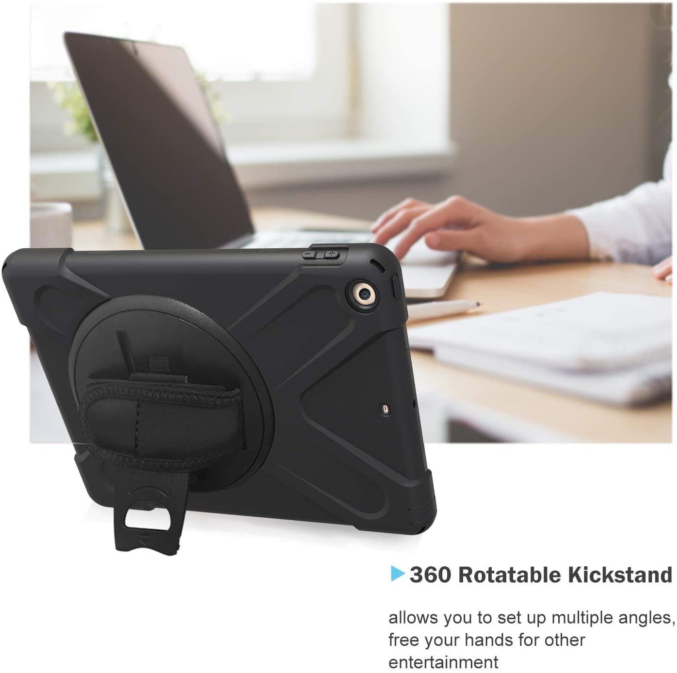 iPad 9.7 5th Gen 2017/ 6th Gen 2018 Rugged Heavy Duty Case | Yapears