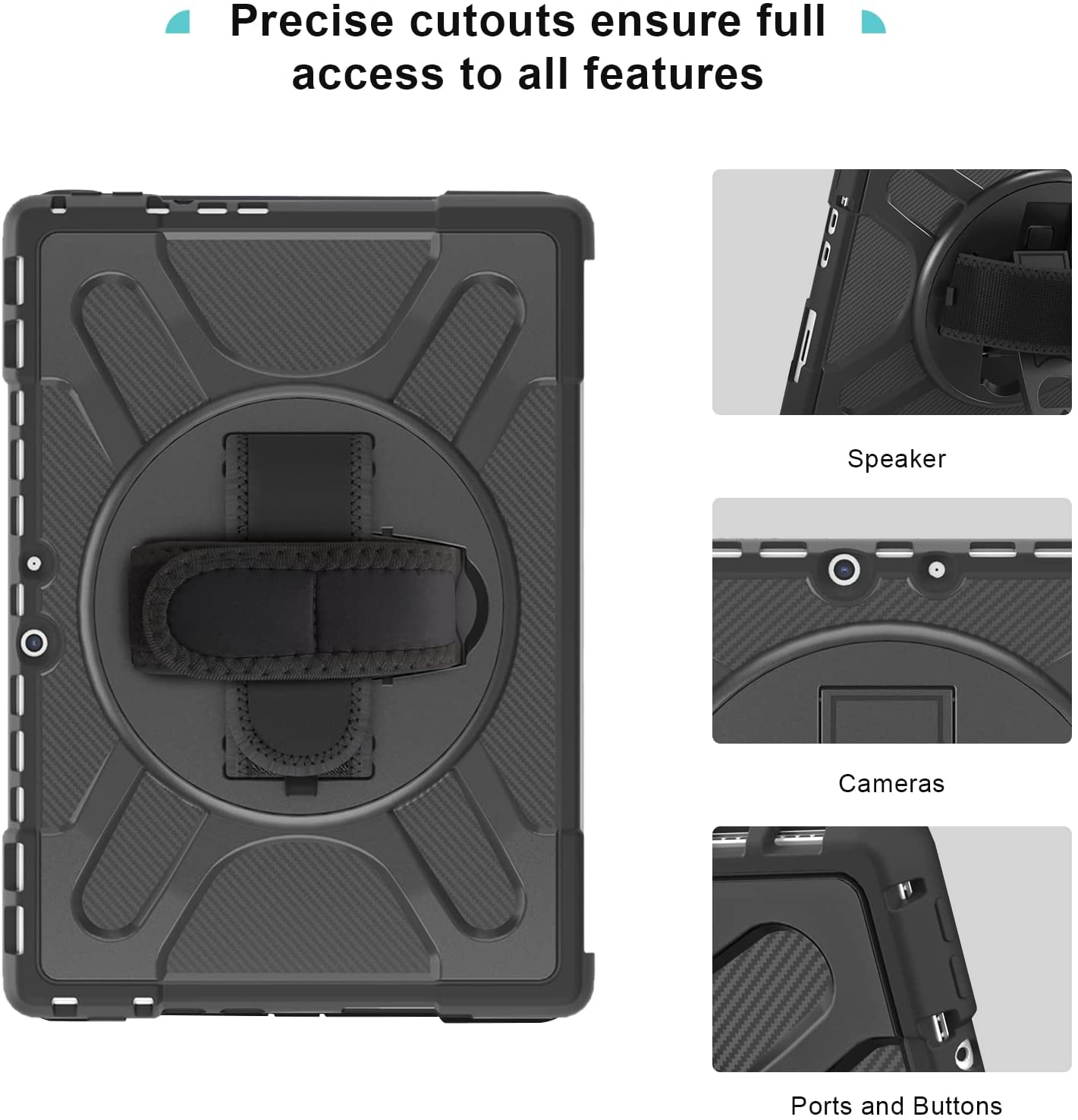 Microsoft Surface Pro 8 13" 2021 Shockproof Protection Case | Yapears