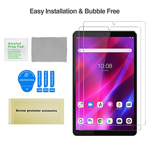 (2 Pack) Lenovo Tab M8 FHD/ Tab M8 MD/ Tab M8 3rd Gen Tempered Glass Screen Protector | Yapears
