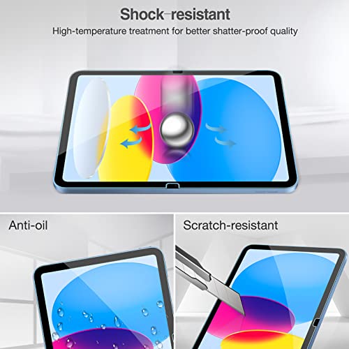 iPad 10th Gen 10.9" 2022 Tempered Glass Screen Protector | Yapears
