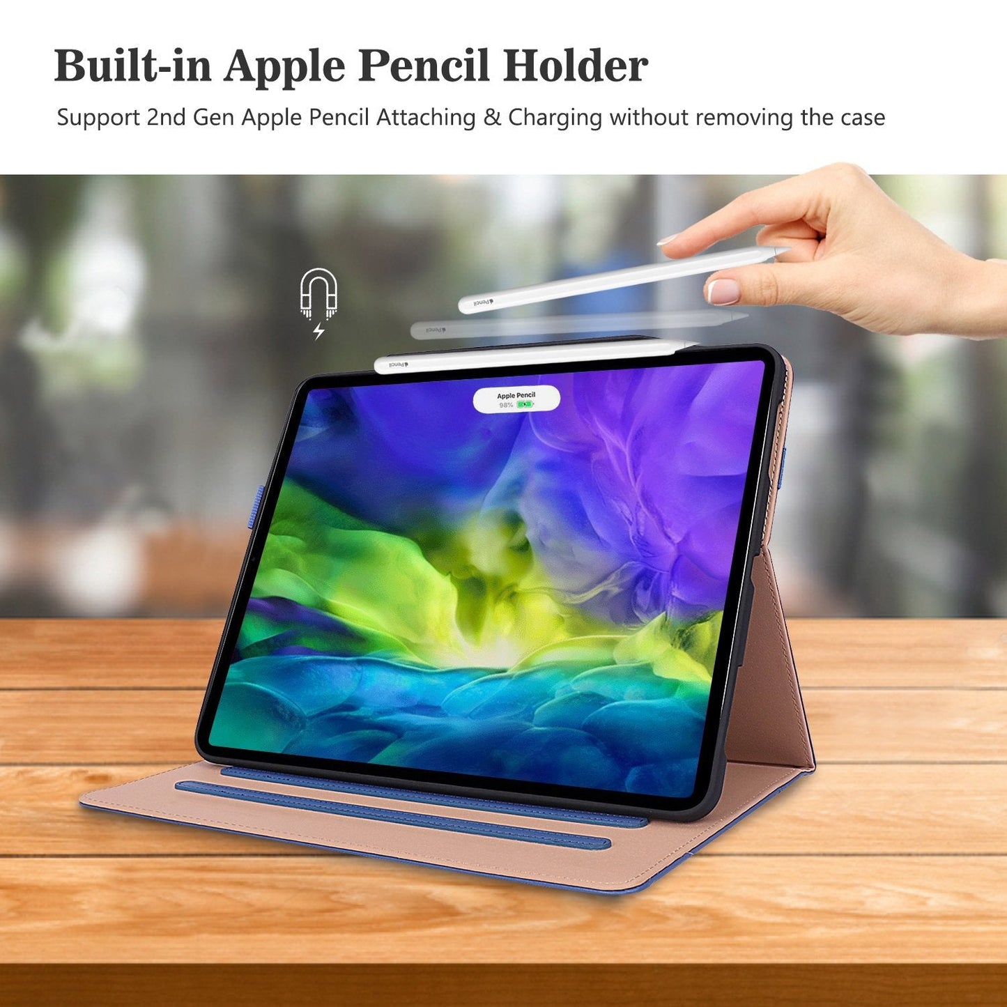 iPad Pro 11" 1st Gen 2018 / 2nd Gen 2020 PU Leather Folio Case | Yapears