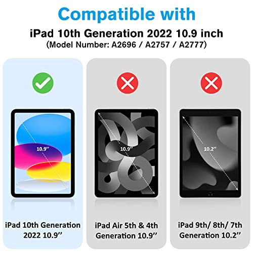 iPad 10th Gen 10.9" 2022 Slim Stand Hard Shell Case | Yapears