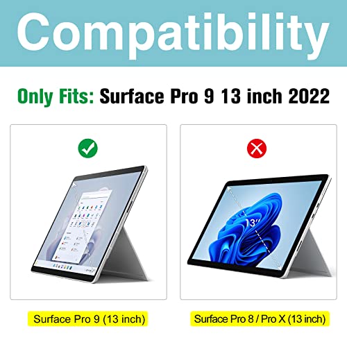 Microsoft Surface Pro 8/ Surface Pro 9/ Surface Pro X 13" Privacy Tempered Glass Screen Protector | Yapears