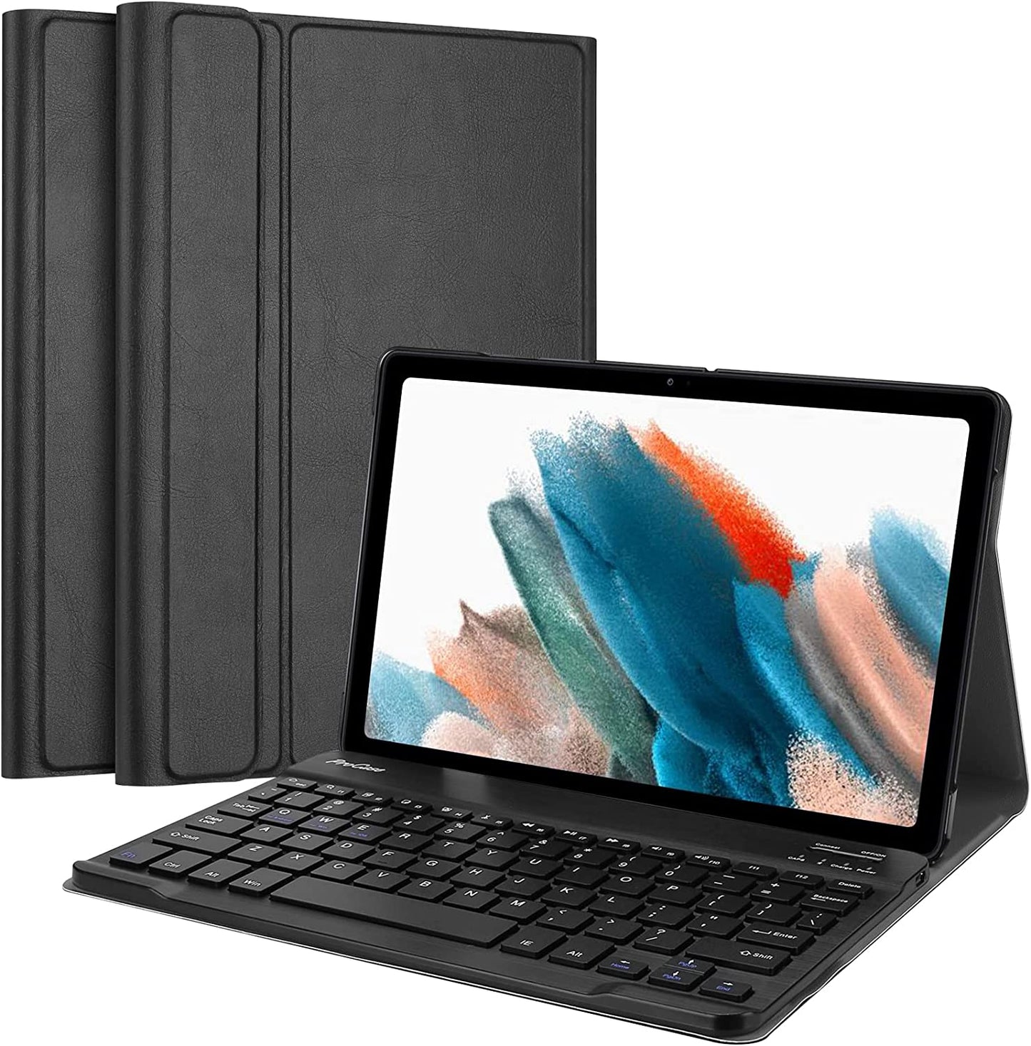 Galaxy Tab A8 10.5 2022 X200/ X205/ X207 Lightweight Case with Detachable Wireless Keyboard| Yapears