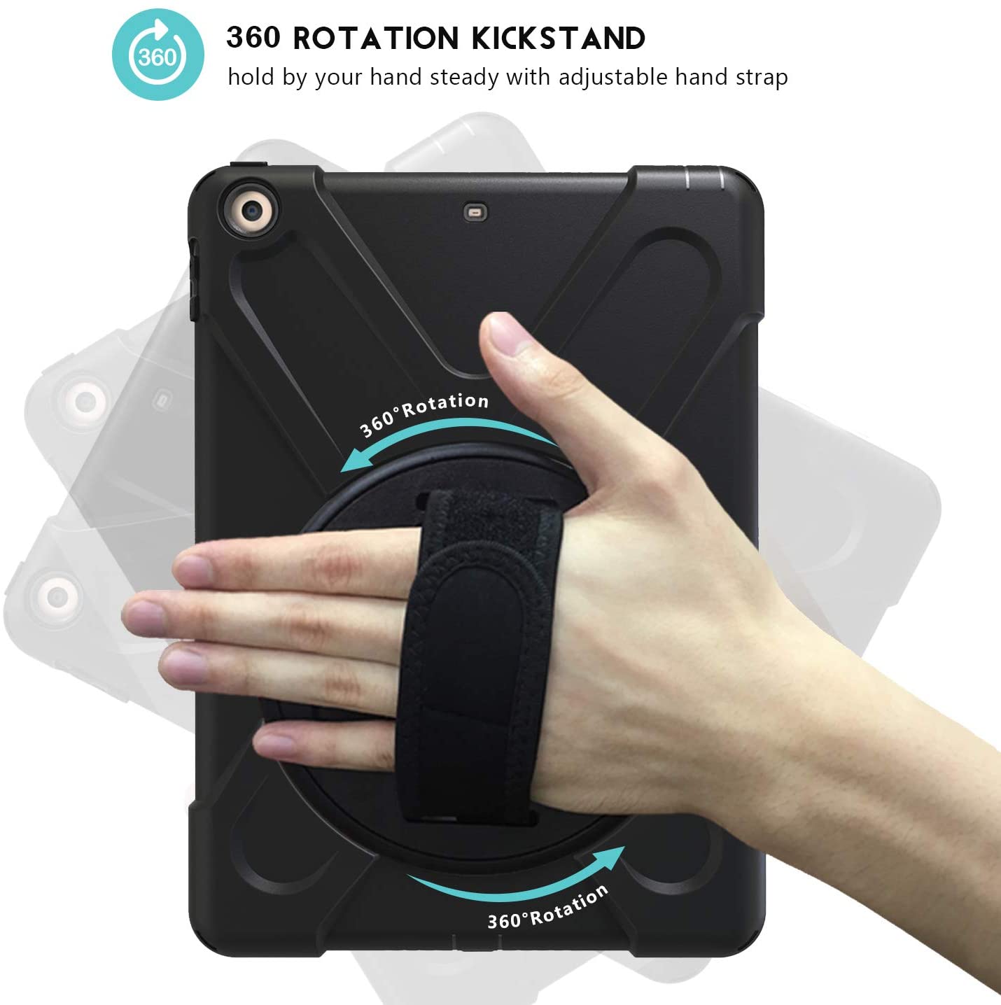 Adidas Predator Edge Custodia Antiurto Per IPad Multigenerazione - Resistente, Con Supporto, Per IPad Da 7.9 A 11 Pollici Custodia Ipad Originale Adidas Predator Edge Custodia Antiurto Per IPad Multigenerazione - Resistente, Con Supporto, Per IPad Da 7.9 A 11 Pollici Custodia Ipad Originale